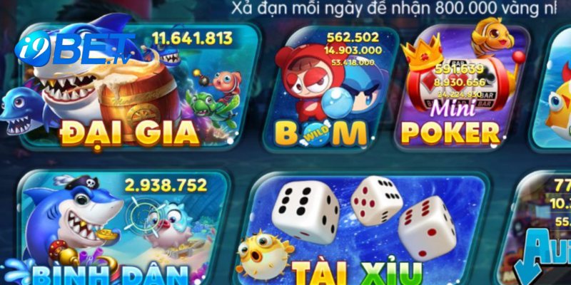 Những sảnh game thú vị tại game bắn cá Tài lộc