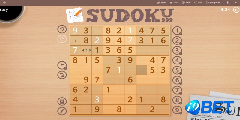 Những kinh nghiệm không được bỏ qua khi chơi Sudoku